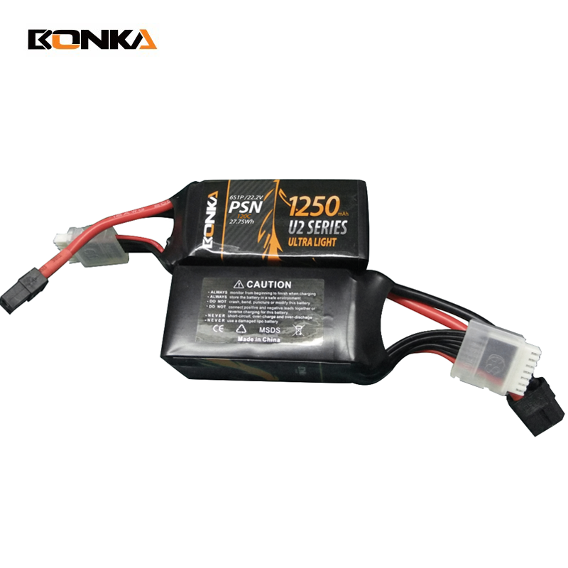 BONKA FPV 1250mAh 120C 6S PSN Series Racing LiPo